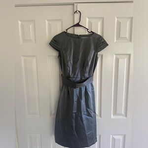 Antonio Melani size 2 dress. Metallic grey. Never worn